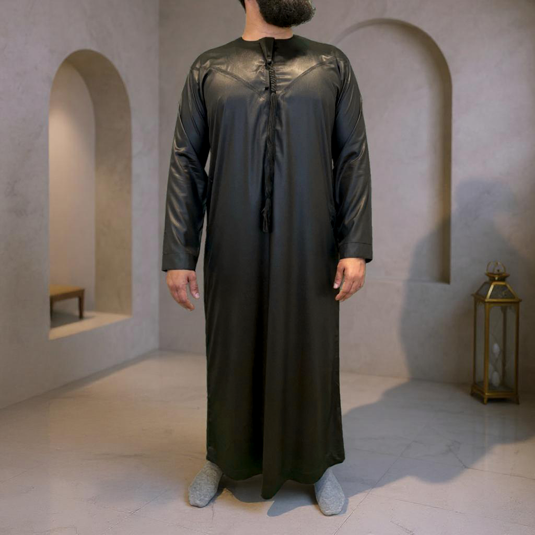 Emirati Thobe - Black