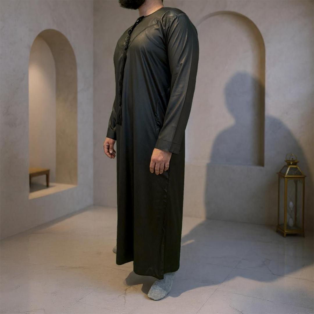 Emirati Thobe - Black