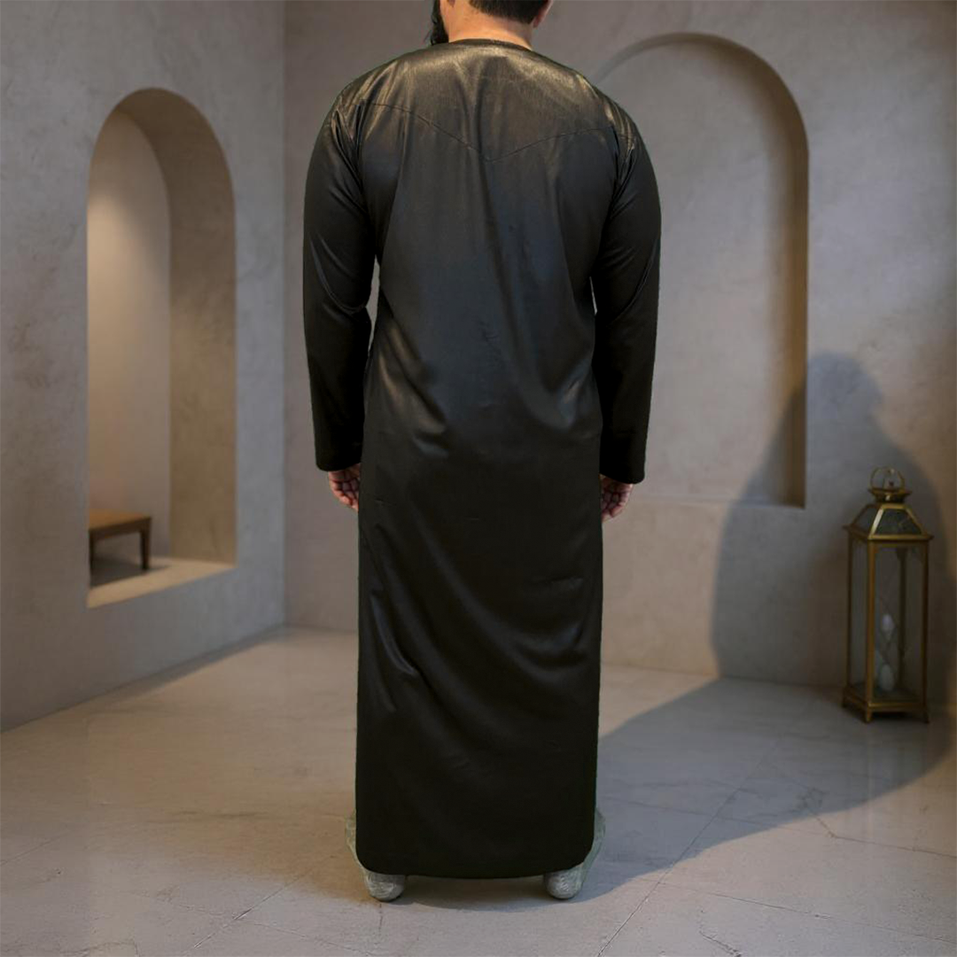 Emirati Thobe - Black