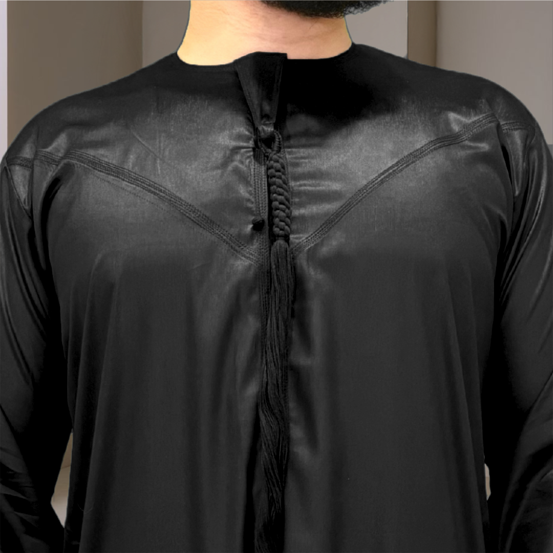 Emirati Thobe - Black