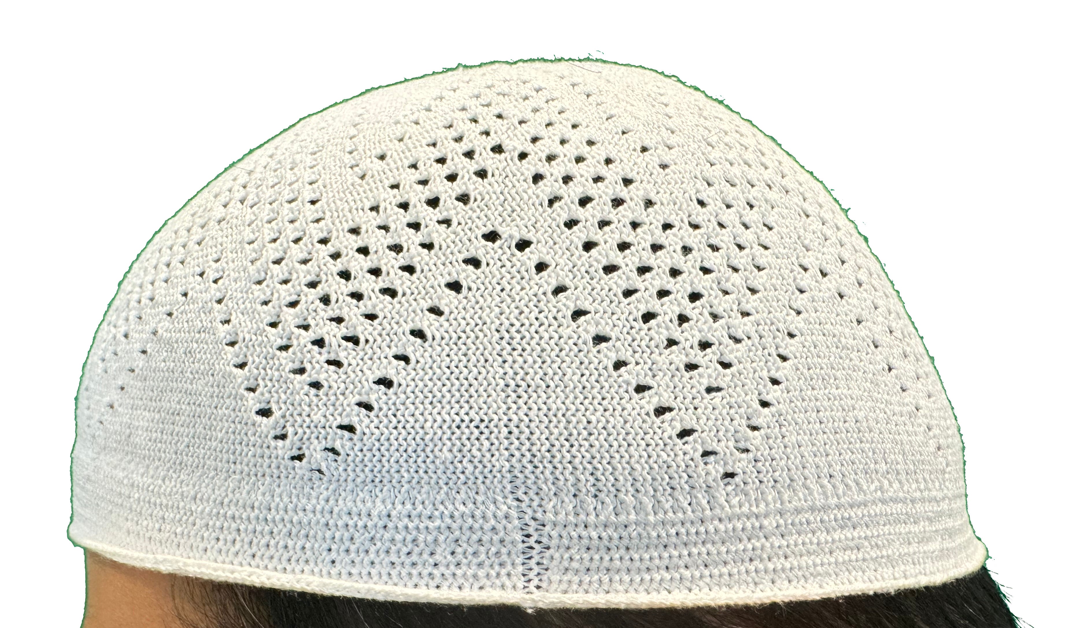 Muslim Prayer Cap - Kufi - Topi - White
